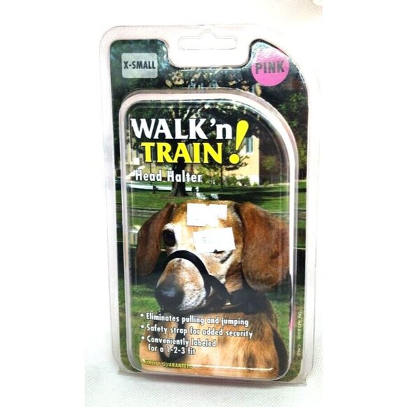 Walk' N Train Extra Small Pink Dog Head Halter 2012 | Gentle Leader Headcollar - Picture 2 of 15